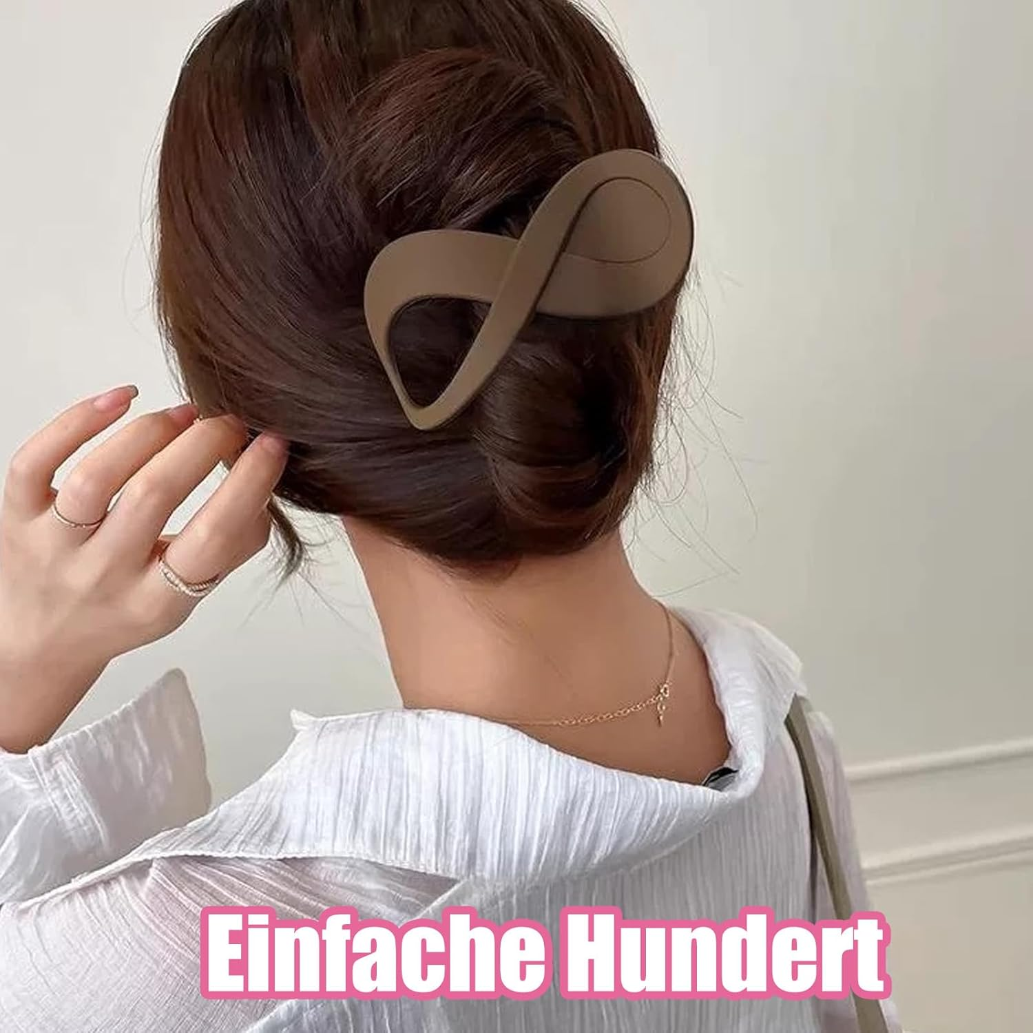 6 X Women'S Hair Clips, Duck Beak Hair Clip, Elegant Flat Hair Clips, Ideal for Half Hairstyles and Styling, Suitable for Different Occasions to Show Fashion image number 6