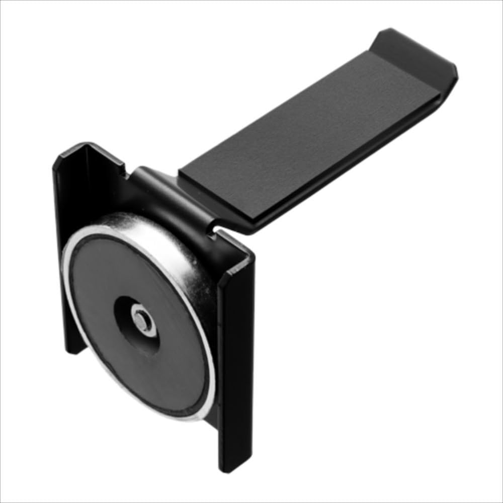 NBROS NB-HSTA02SM [Audiostation Series] Magnetic Fixed Type Headphone Stand [Steel/Black] image number 4