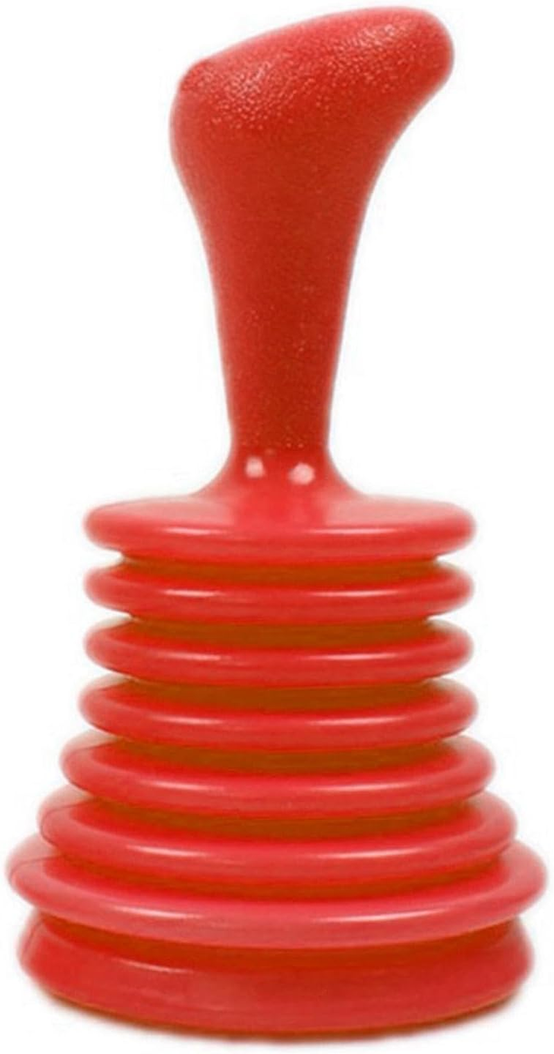 Plunger for Sink - Plunger with Ergonomic Handle,Bathroom Drain Cleaner Tool for Unclogging Slow Sinks, Tubs, and Showers, Small and Powerful
