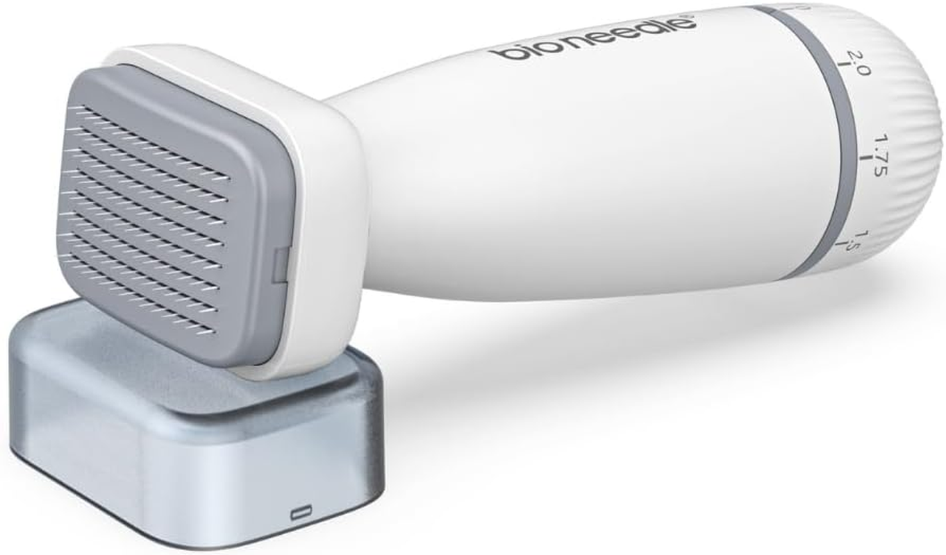 Bio Needle Adjustable Derma Stamp: 120-Pin Micro Needling Tool for Skin Rejuvenation - Precision, Depth Control for Anti-Aging, Scars, & Radiance image number 5