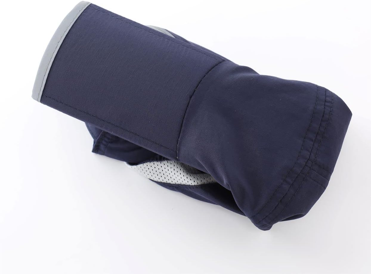 Magracy Unisex Quick Drying Sports Cap Summer Breathable Foldable Running Cap with Reflective Brim