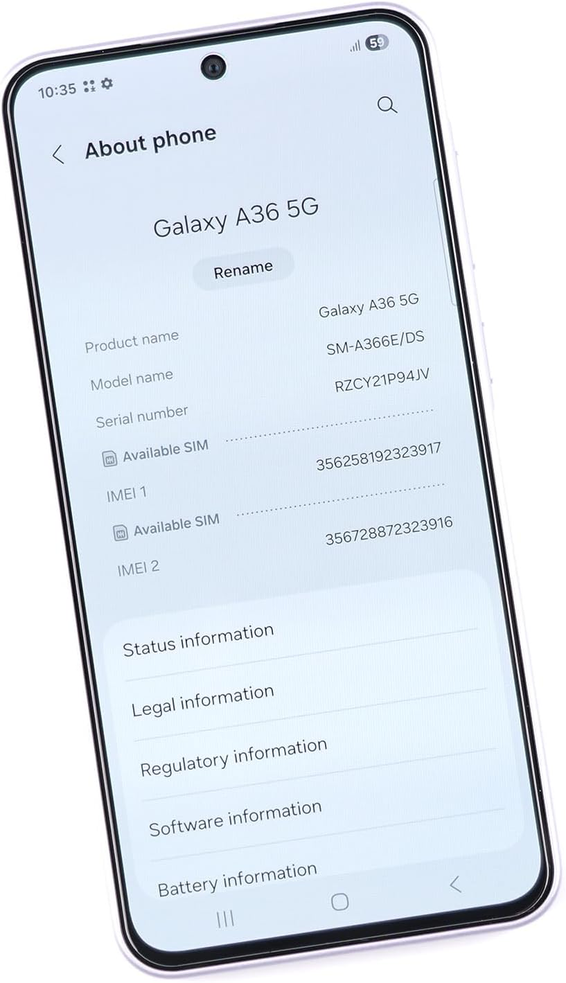 Ibywind 2 Pcs Screen Protector Compatible with Samsung Galaxy A36 5G 6.64",Tempered Glass,With 1Pc Camera Lens Protector,1Pc Back Film,Anti-Scratch,Bubble Free image number 2