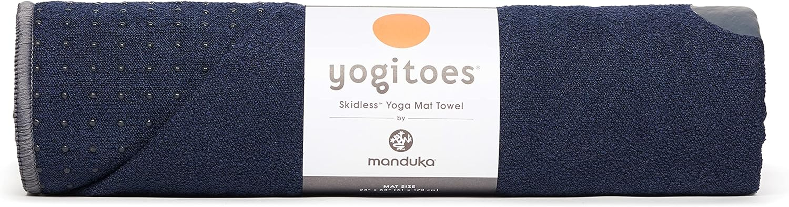 Manduka Unisex Adult Yoga Yogitoes Towel, Midnight, 79 X 24 US - Indulge image number 2