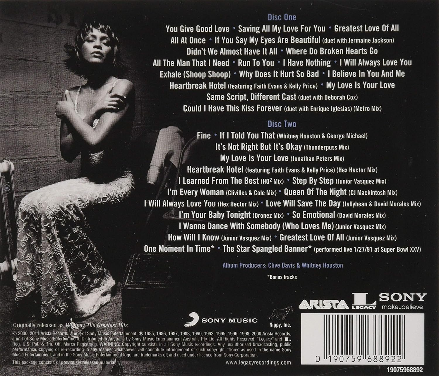 Essential Whitney Houston [Sony Gold Series]