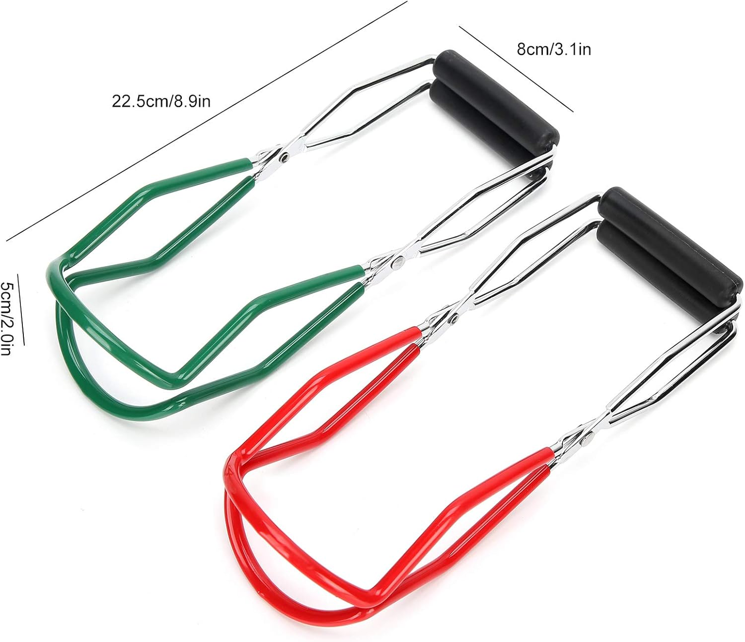 Canning Jar Lifter Tongs, Canning Jar Lifter, 2Pcs All Kinds of Cans for Feeding Bottle Avoiding Burns image number 2