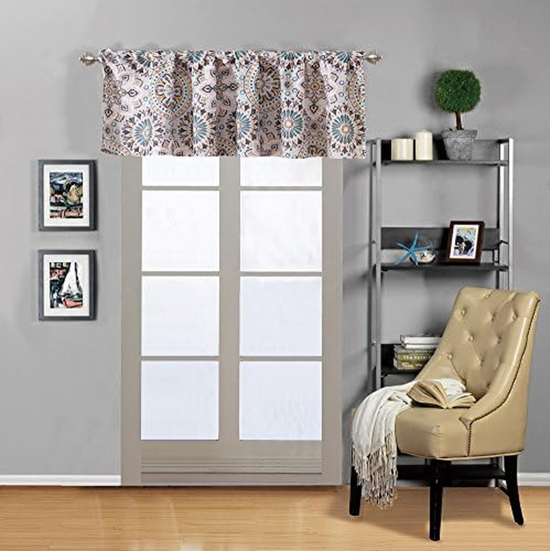 Grandlinen 3-Piece Fine Printed Oversize (100" X 95") Quilt Set Reversible Bedspread Coverlet Queen Size Bed Cover (Grey, Teal Blue, Medallion) image number 1