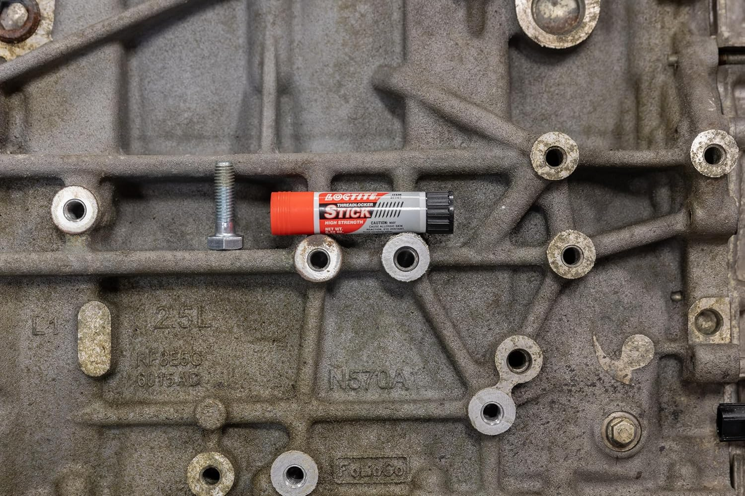 Loctite 268 High Strength Stick Threadlocker 19 G, Red image number 1