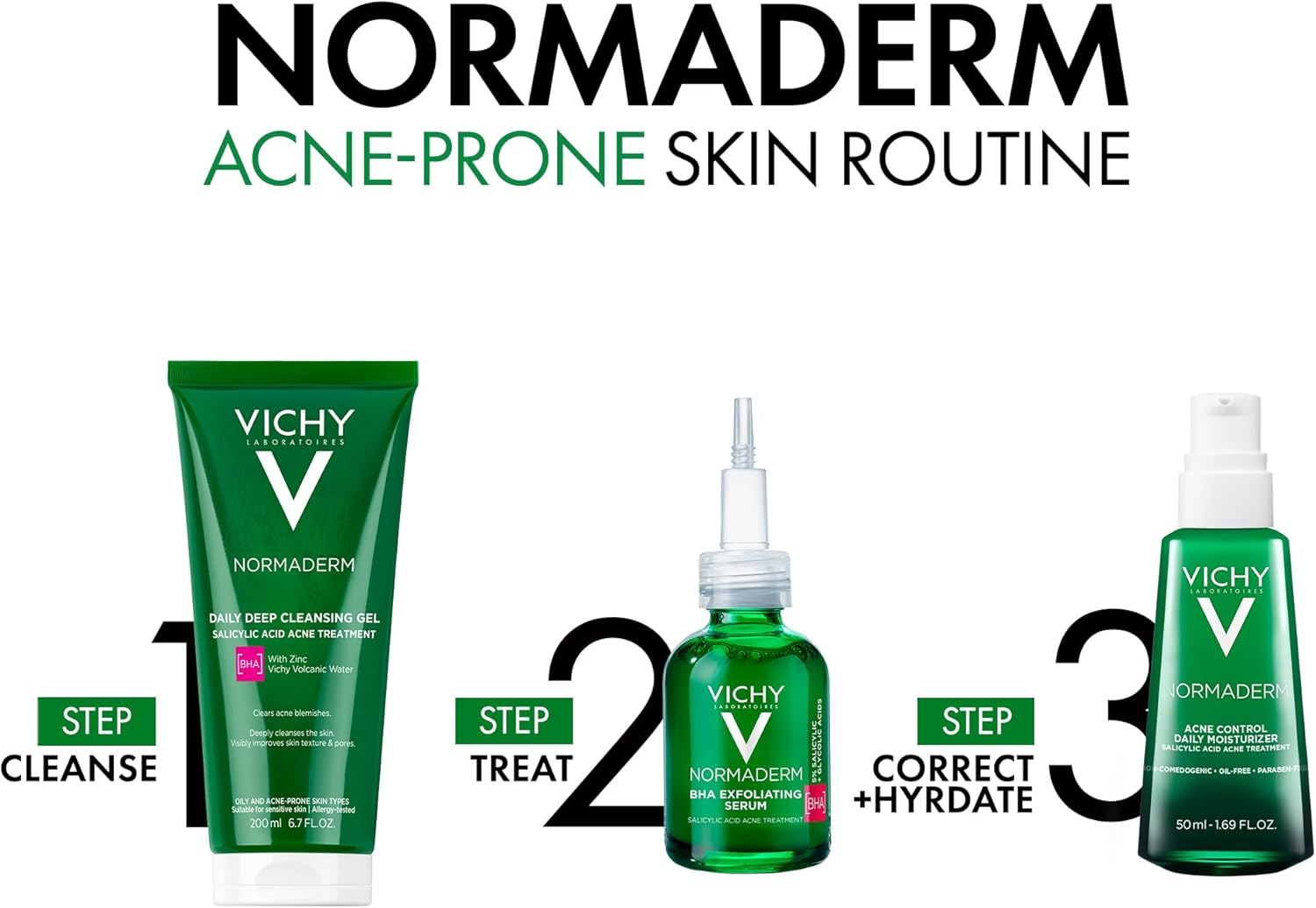 Vichy Normaderm Phytosolution Double-Correction Daily Care 50Ml image number 6