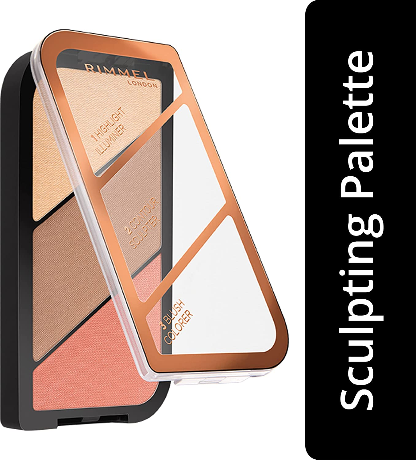 Rimmel London Kate Sculpting Palette, Coral Glow 18.5G image number 3