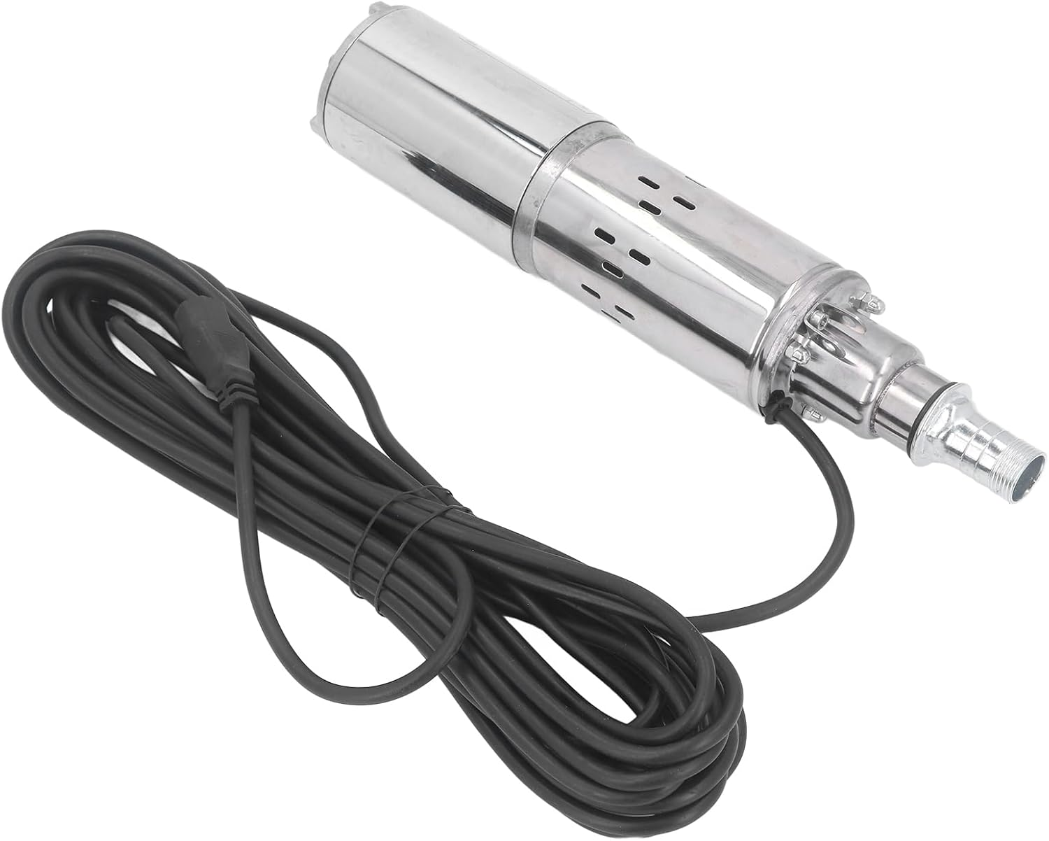 DC Screw Pump, Stainless Steel Deep Well Pump, Solar Submersible Pump, 45M Head, Copper Motor, 1.2M&sup3; H Flow Rate, Irrigation Pump, DC48-60V image number 5