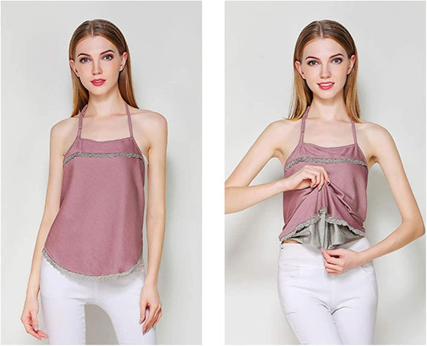 Maternity Wear, Protection Apron Wifi 5G Anti-Radiation Shield Tanks,Silver,M(Xxl) image number 2