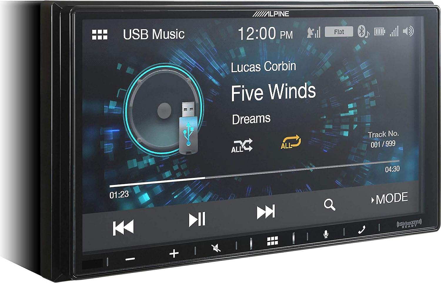 Alpine Ilx-W650 7" Mech-Less Receiver Compatible with Apple Carplay and Android Auto image number 4