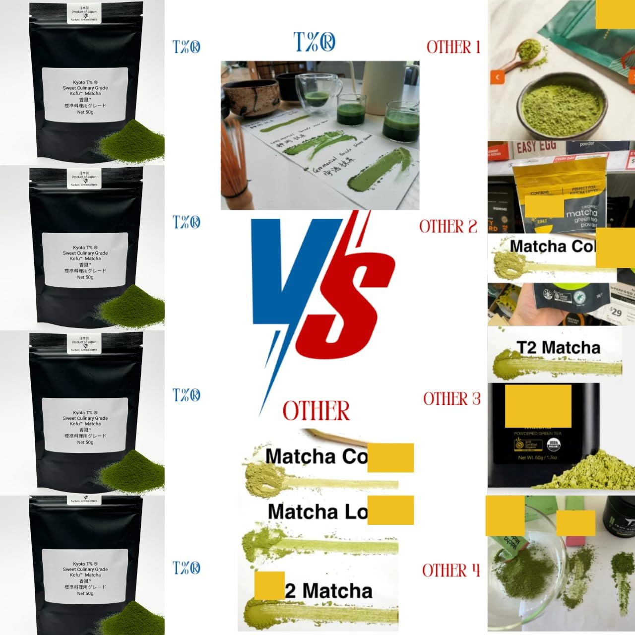 Matcha Green Tea Powder - Authentic Japanese Origin from Uji - Japan T% Everyday Matcha - Classic Culinary Suigyoku&trade; 50G - for Lattes, Smoothies and Baking image number 5