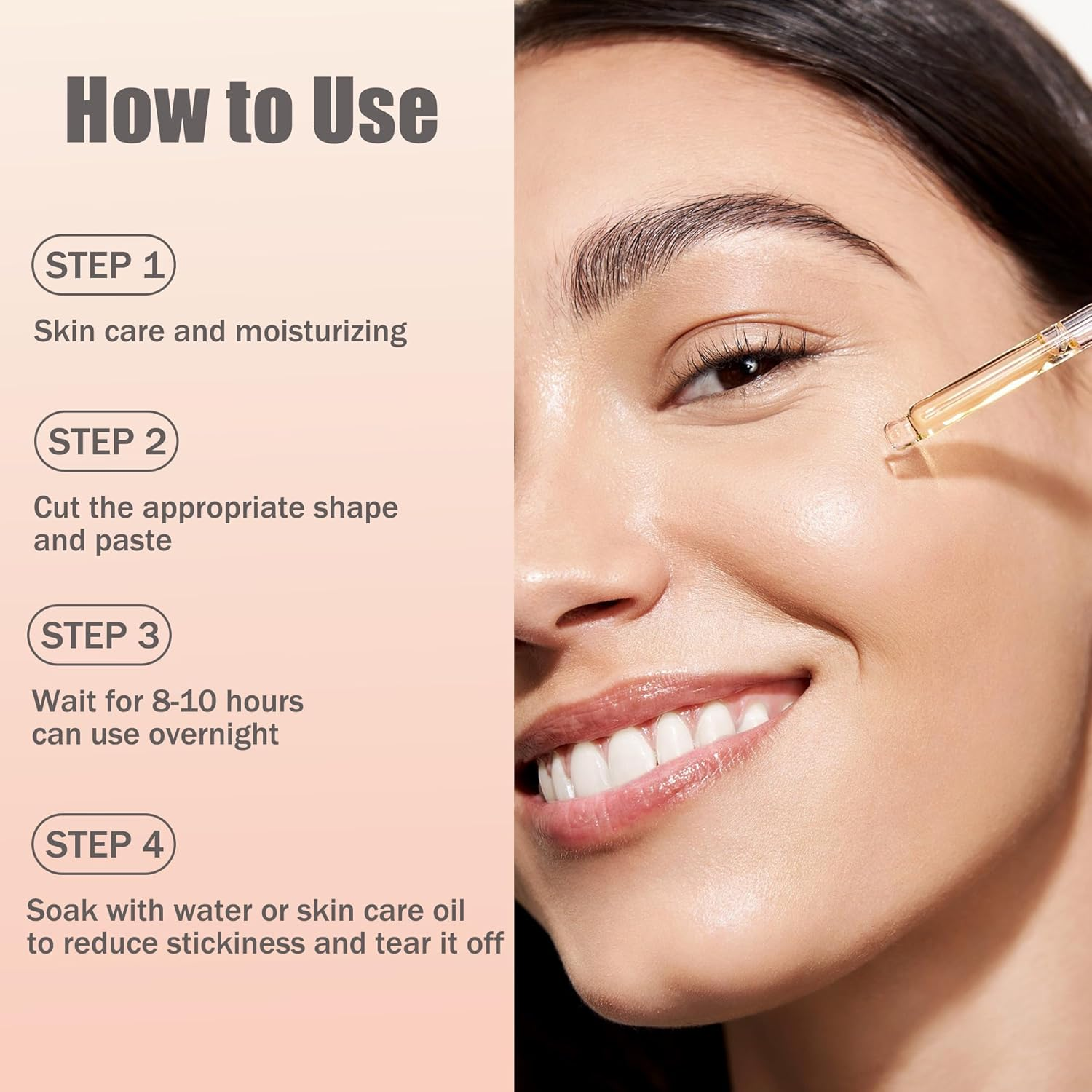 Face Tape, Facial Myofascial Lift Tape, anti Wrinkle Patches for Fine Lines, Crow'S Feet, Sagging Skin, Non-Invasive Natural Wrinkle Reduction Smoothing Patches - 2 Rolls 2.5Cm*5M image number 5