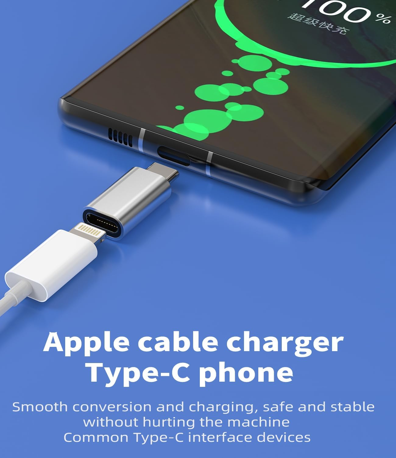 Lightning Female to USB C Male Adapter(3 Pack) for Apple MFI Certified Charger Cable Adaptor for Iphone 16 15 Pro Type C Port Converter for Ipad Mobile Power Charging Connector Compatible for Samsung image number 1