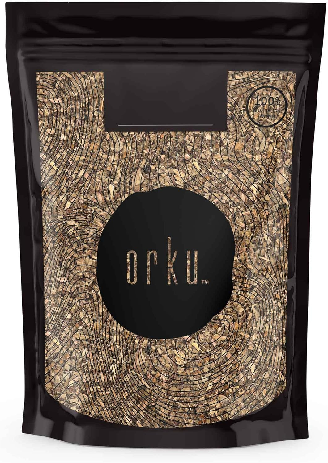 100G Organic Mullein Leaf - Dried Herbal Verbascum Thapsis image number 1