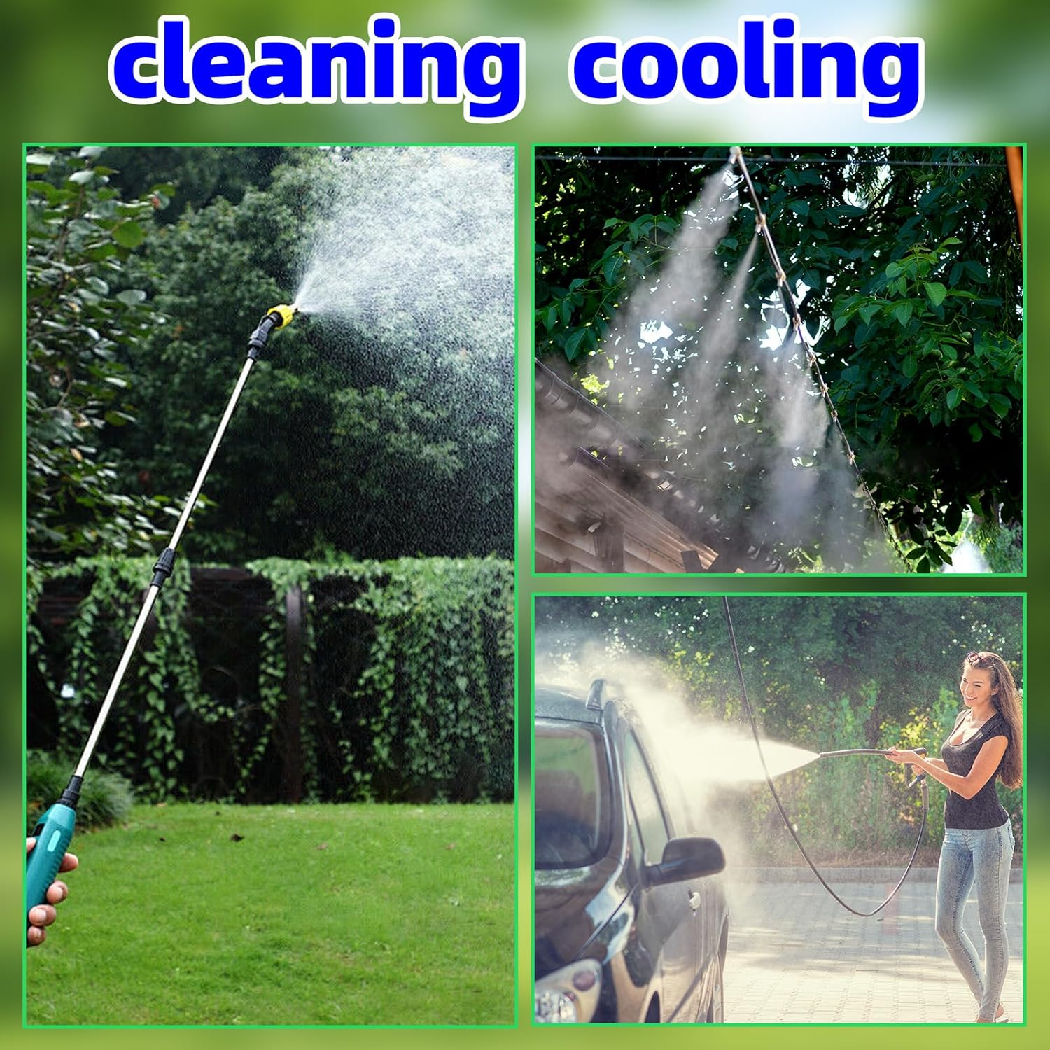 110&deg;Flat Fan Spray Nozzles, 7PCS 0.1&ndash;0.6Mm Sprayer Nozzle Tips, for the Replacement Boom Pump Sprayer Knapsack, Garden & Agricultural Tank Spraying Equipment image number 1