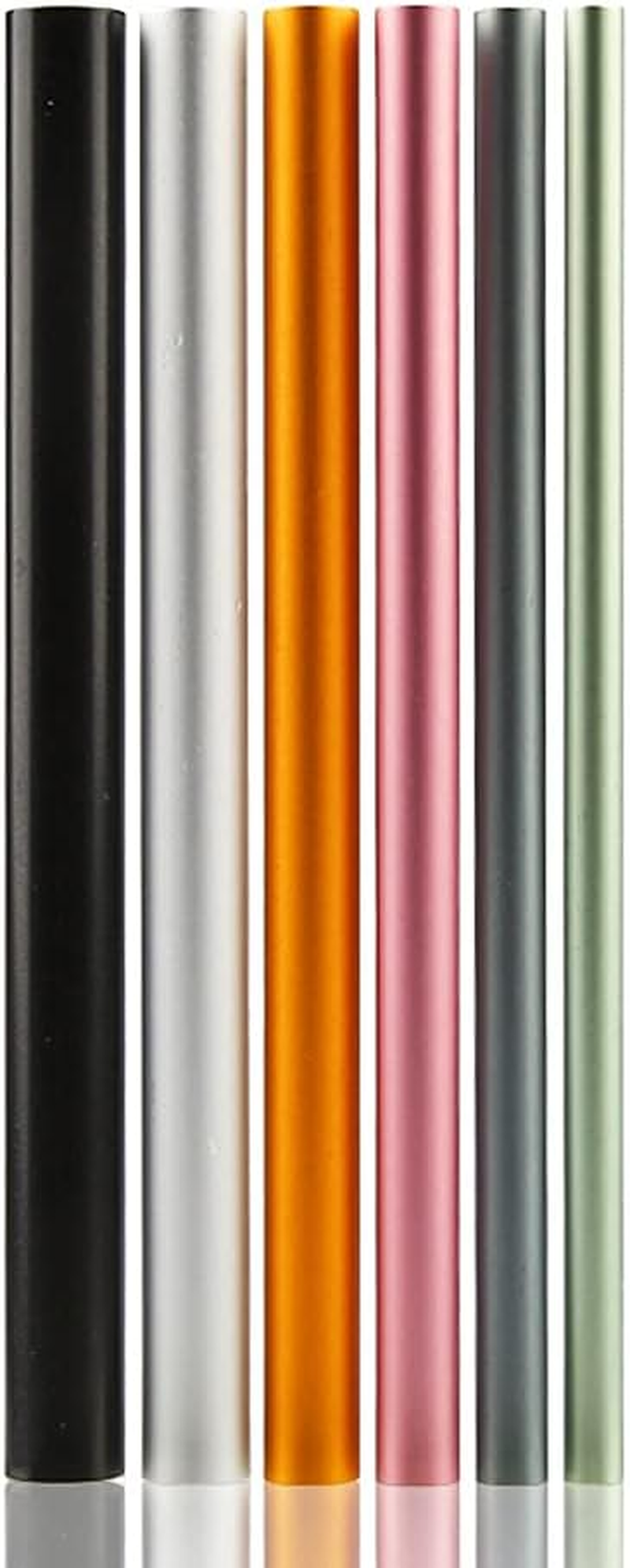 6Pcs Metal Nail Art C Curve Rod Stick Shaping Tube French Acrylic Nail Art Tips Pressing Shaping Manicure Tool for Professional Nail Salon Nail Design Tools image number 4