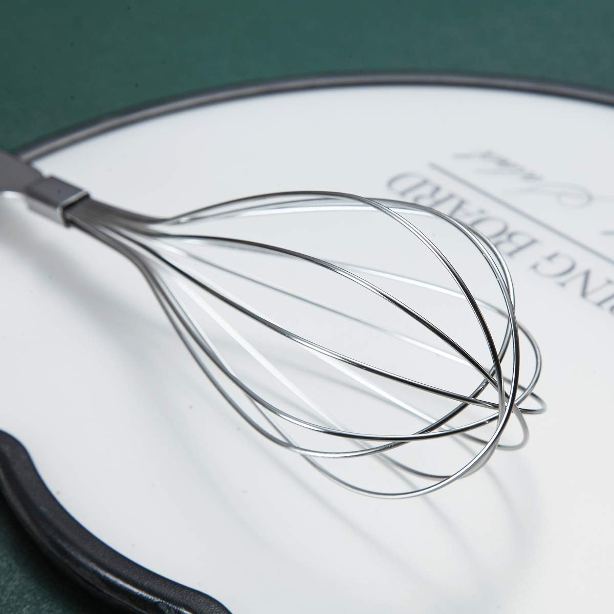 Whisk, Berglander Whisks for Cooking, Stainless Steel Balloon Whisk, Sturdy Kitchen Wire Whisk Set for Cooking, Baking, Blending, Whisking, Beating, Stirring, Dishwasher Safe, Easy to Clean image number 4