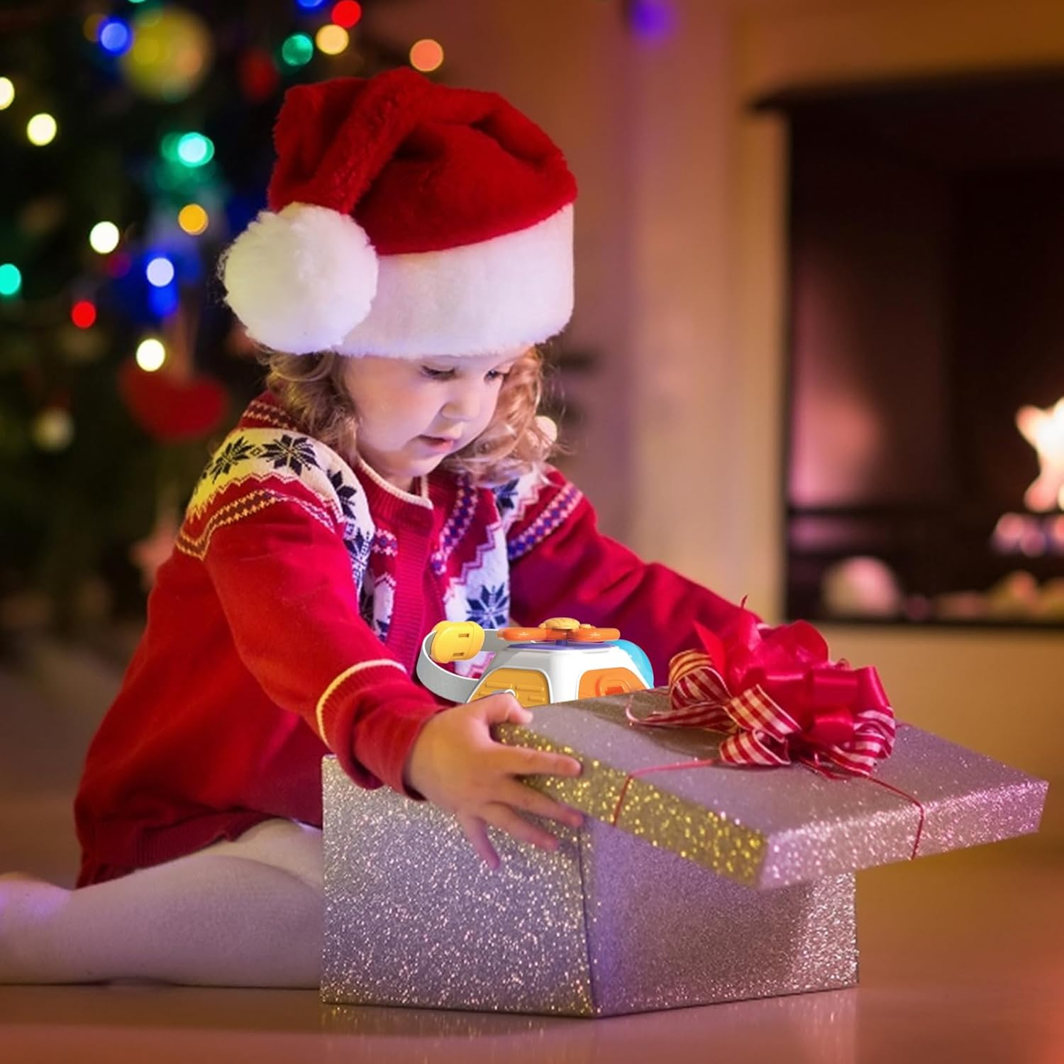 Baby Busy Cube Toys, Montessori Sensory Travel Toys for Toddler 1-3 Year Old with 10 Educational Activities, Baby Toys 12-18 Months First Birthday Infant Boys Girls image number 3