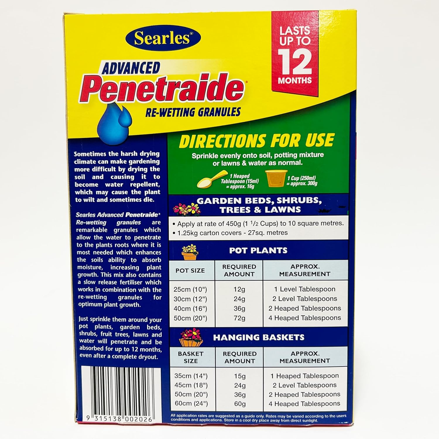 Searles Advanced Penetraide Re-Wetting Granules, 1.25 Kg image number 4