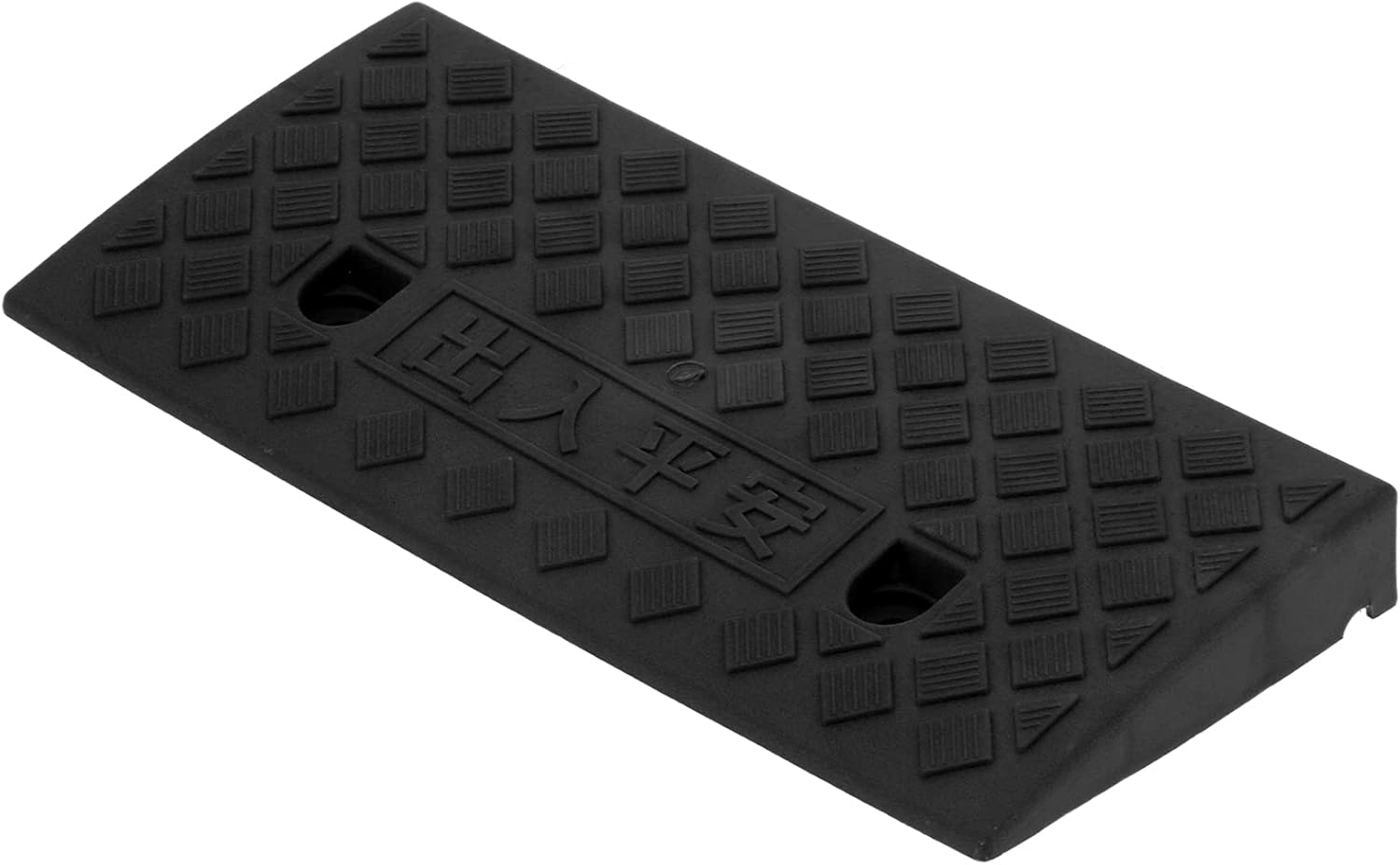 TOPINCN Loading Ramp Textured Surface Portable Threshold Ramp for Car Vehicle Driveway, Easy to Carry from One Place to Another (Black) image number 3