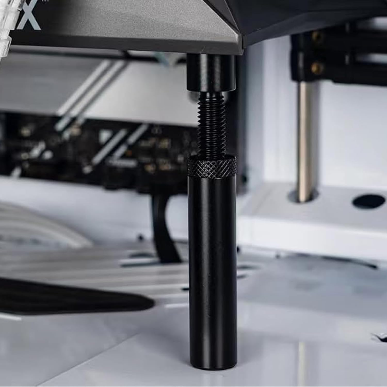 Graphics Card GPU Brace Support, Height Adjustable GPU Sag Bracket - Universal Video Card anti Sag Holder Bracket, Support Bracket for Computer Components (Black, L, 74-120Mm) image number 2