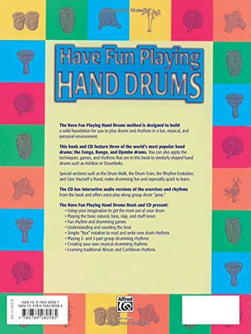 Have Fun Playing Hand Drums: a Fun, Musical, Hands-On Book and CD for Beginning Hand Drummers of All Ages image number 4