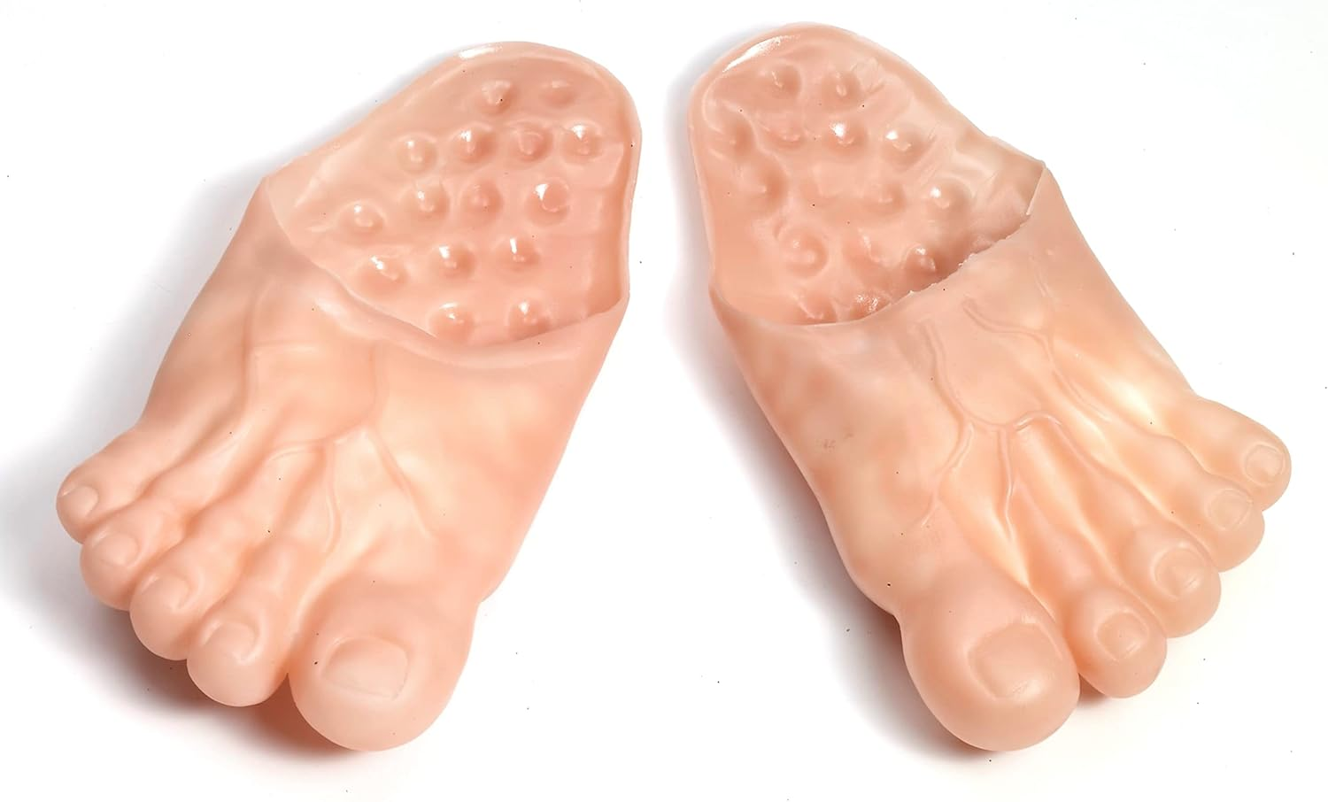 Vinyl Funny Feet Slipper Adult Male