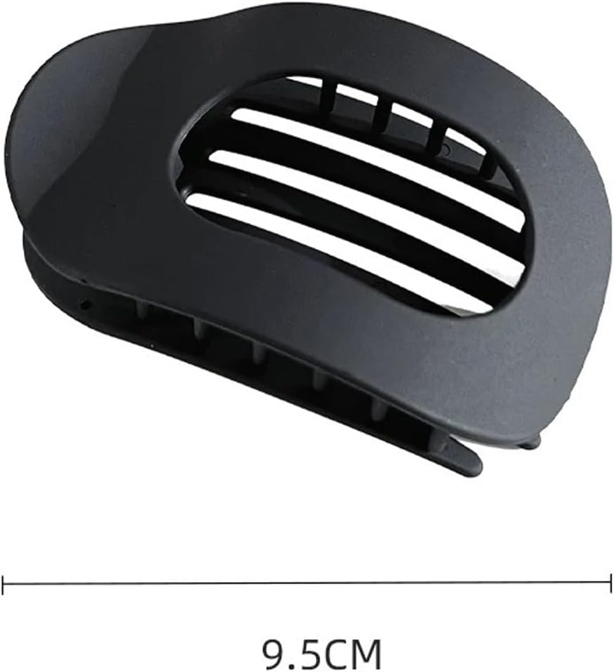 Pack of 4 Flat Hair Clips, Duckbill Hair Clip, Flat, French Flat Claw Clips, Flat Claw Clips with Inner Teeth, Hair Clip for All Hair Types image number 4