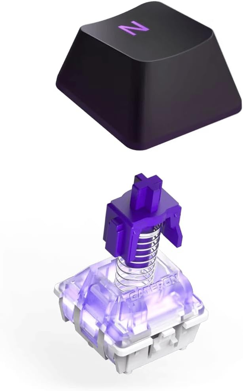 NZXT KB-001NB-US Function 2 Full-Size Optical Gaming Keyboard, Black image number 3