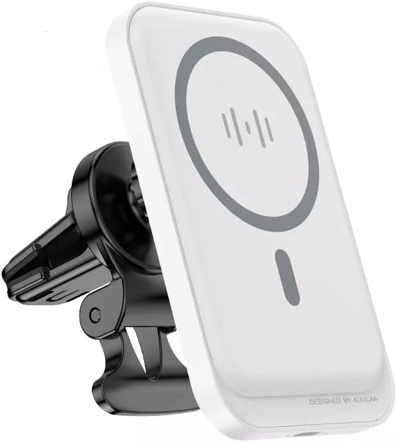 Duky Car Mount Charger Wireless 15W Car Holder for Iphone, Magnetic Car Phone Holder Mount Wireless Fast Charging for Magsafe Charger Fits Iphone 16 Pro Max plus 15 14 13 12 Magnetic Safe Case image number 2