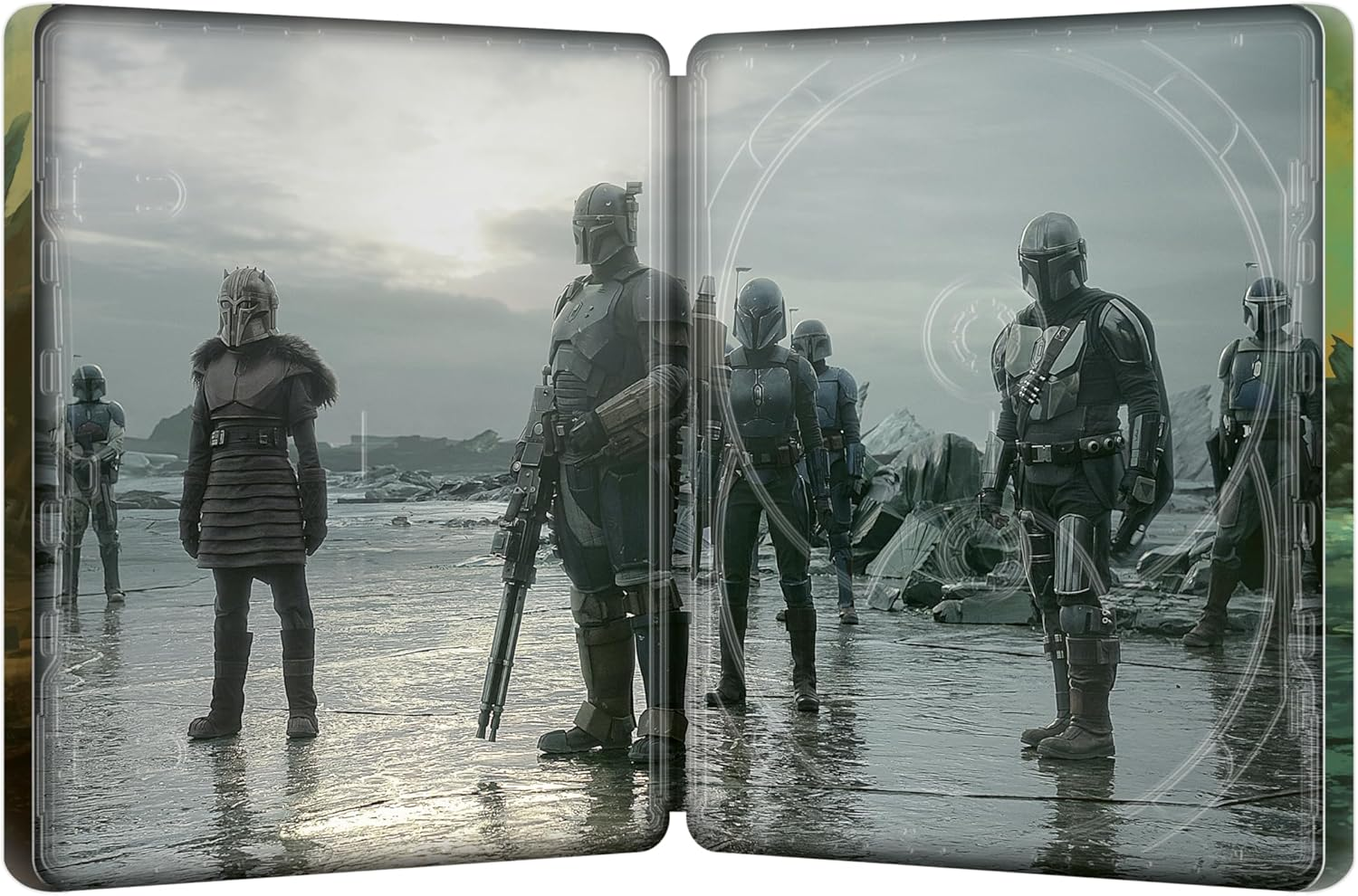 Star Wars Mandalorian Season 3 4K UHD + Blu Ray Steelbook (Disney+ Original) (Includes Artcards) [Blu-Ray] [Region Free] image number 2
