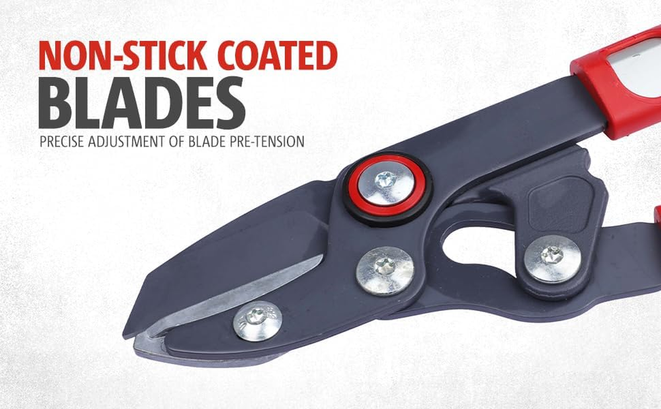 Wolf-Garten RS900T Power Cut Telescopic Anvil Loppers, Red, 50 Mm