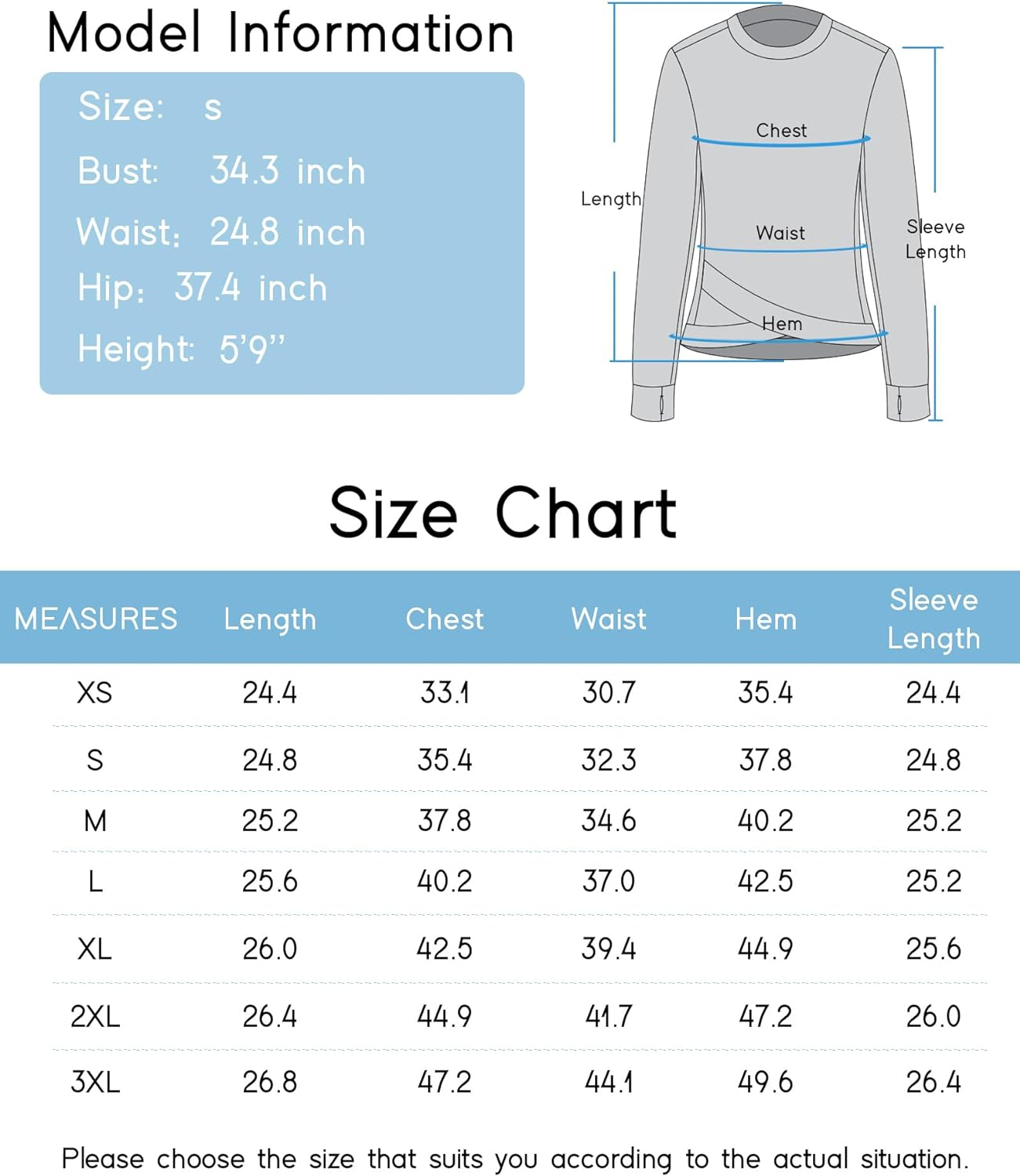 THE GYM PEOPLE Women'S Long Sleeve Compression Shirts Workout Tops Cross Hem Athletic Running Yoga T-Shirts with Thumb Hole image number 7