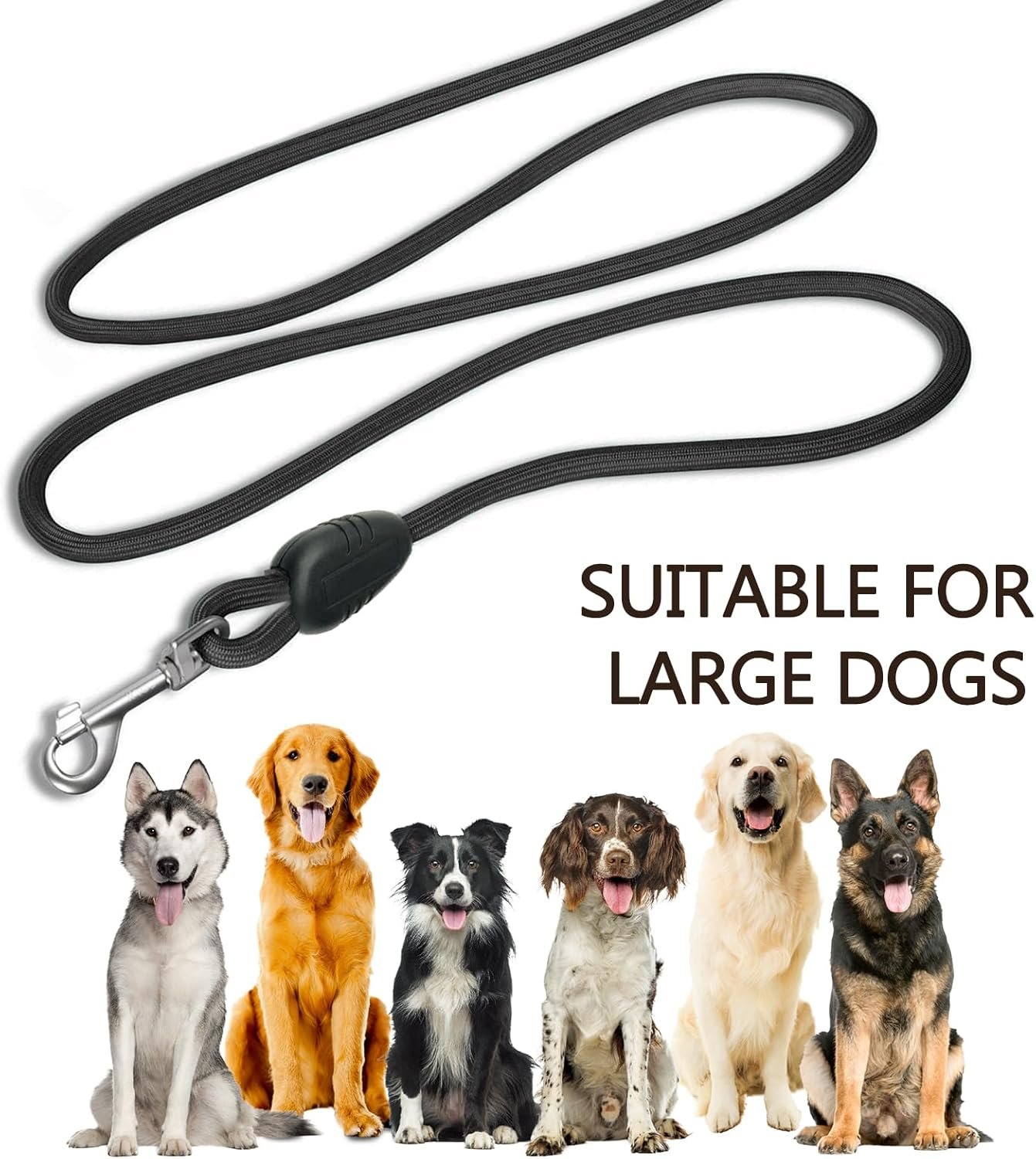 NACOCO Dog 30M Training Lead - Pet Extra Long Leash Durable for Large Dogs Outdoor Camping and Hiking German Shepherd
