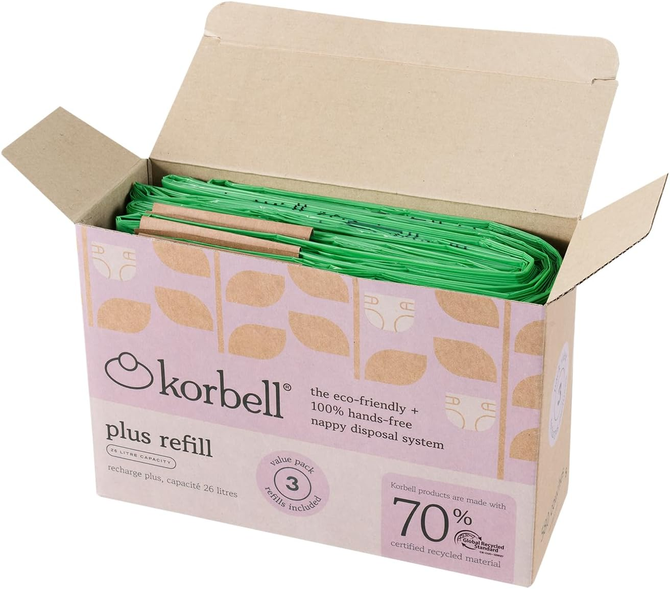 Korbell - Refills for Korbell 26 L Nappy Container
