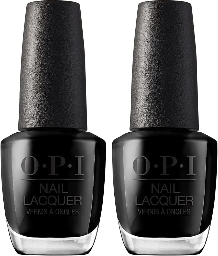 OPI Nail Polish Black Onyx, 15Ml (Pack of 2) image number 4