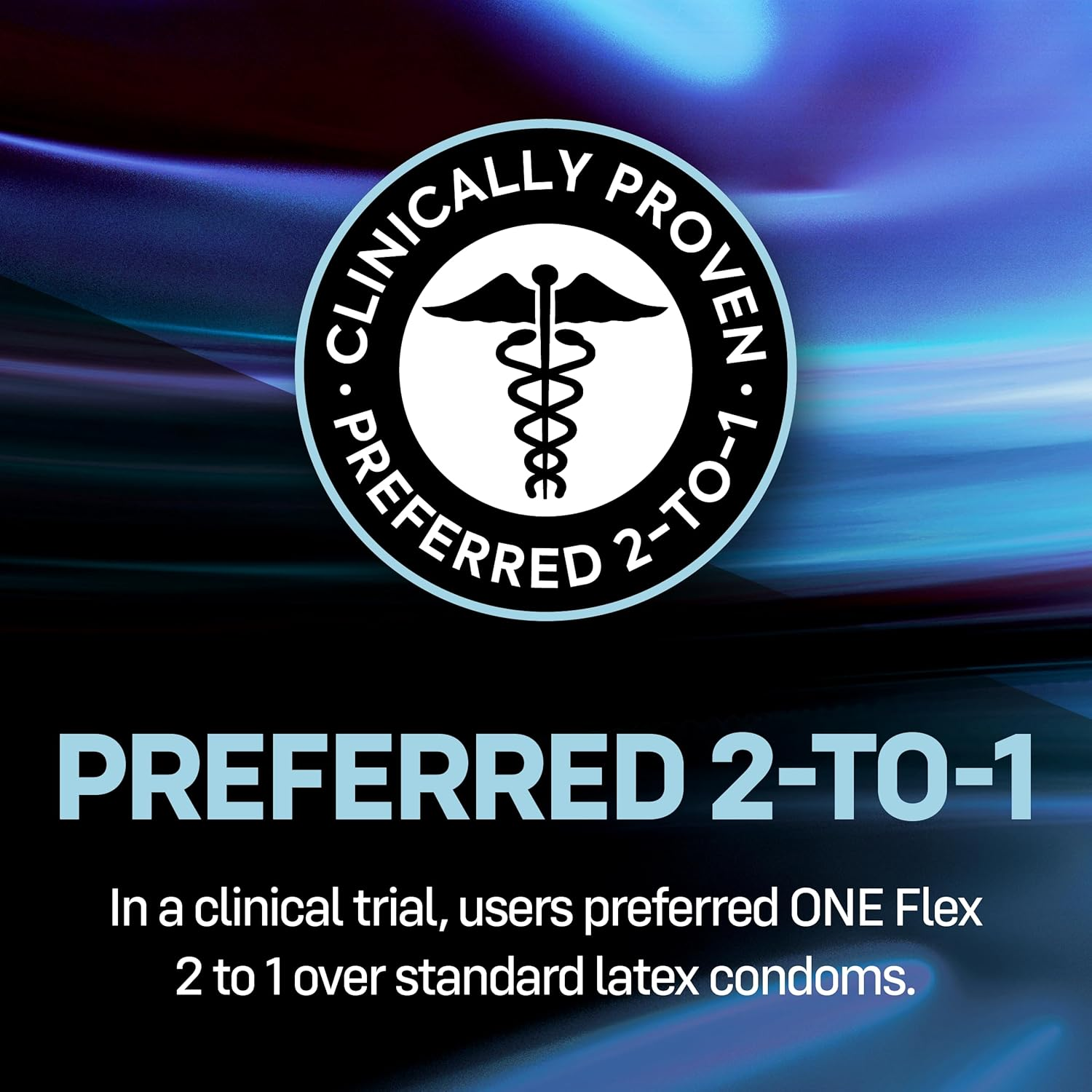 ONE Condoms Flex&trade; | Latex Condoms Made with Graphene, the World'S Thinnest Material | 10 Pack image number 1