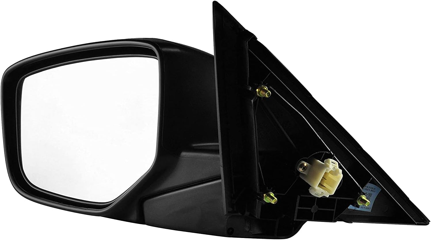 Driver Side Side View Mirror - Unpainted, Heated, Power Operated, Manual Folding, Side View Mirror for (2008,2009,2010,2011,2012) Honda Accord - Parts Link #: HO1320231 image number 3