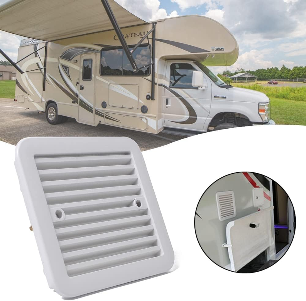 Areyourshop 12V Exhaust Fan RV Caravan Side Air Trailer Vent Ventilation Cooling Mute - Durable Weatherproof Plastic, Suitable for Rvs, Trailers, and Motorhomes, Low Power Consumption, High RPM image number 4