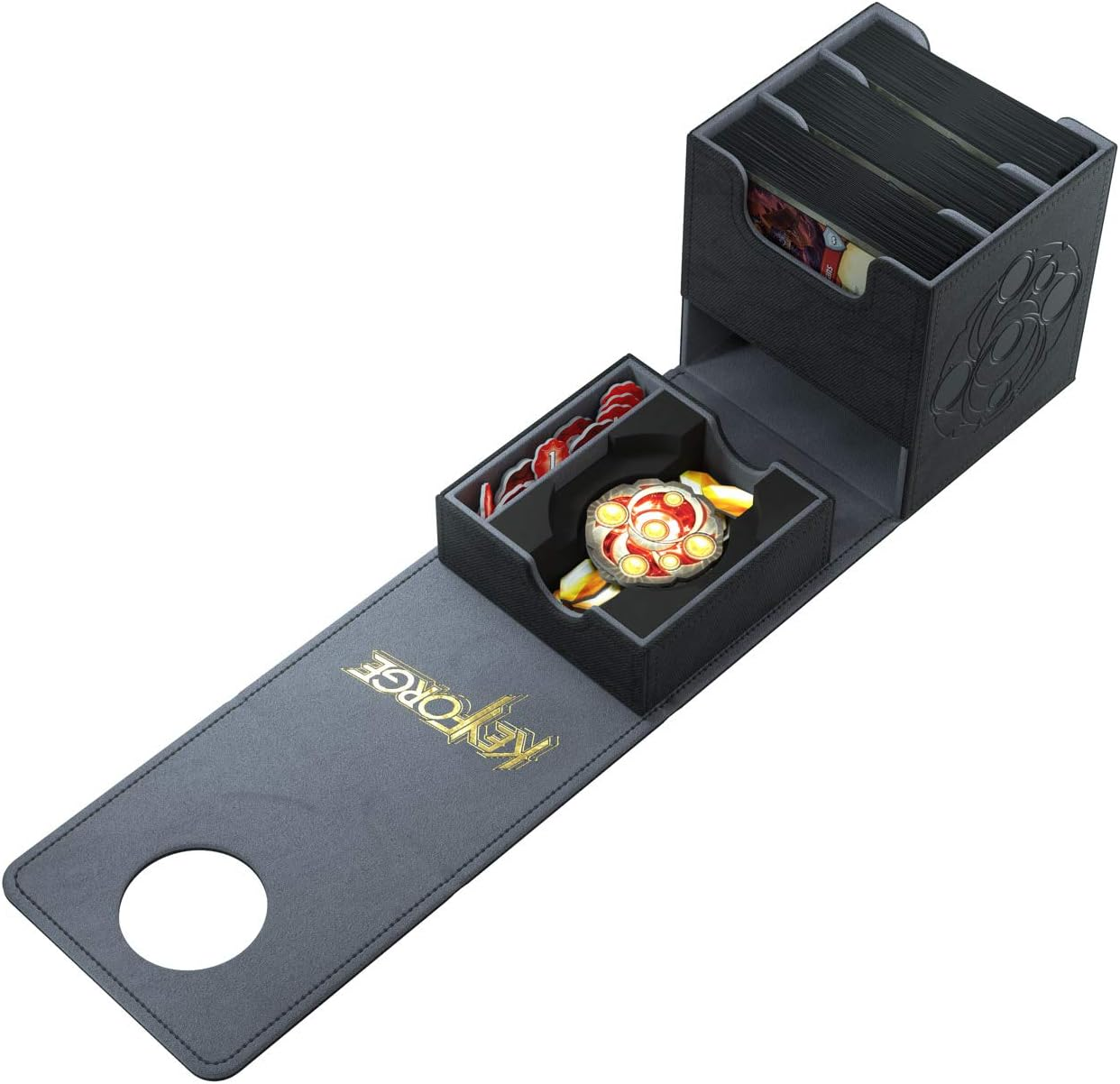 Gamegenic Keyforge Vault Deck Box, Black image number 6