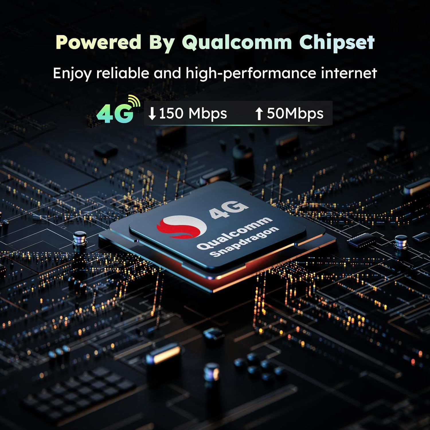 Glocalme U3 Smart 4G Mobile Wifi Hotspot| Roaming-Free and Unlocked in 140+Countries | Contract-Free and Sim-Free |1.1GB Global Initial Data Package Preloaded|Free 8GB EU Data Package(Black) image number 2