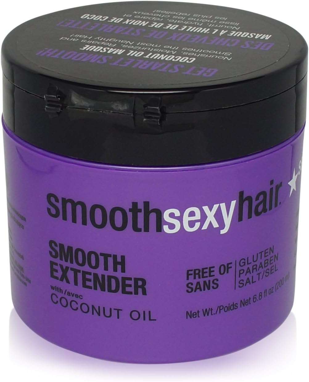 Sexy Hair Smooth Extender Nourishing Smoothing Masque, 6.8 Ounce