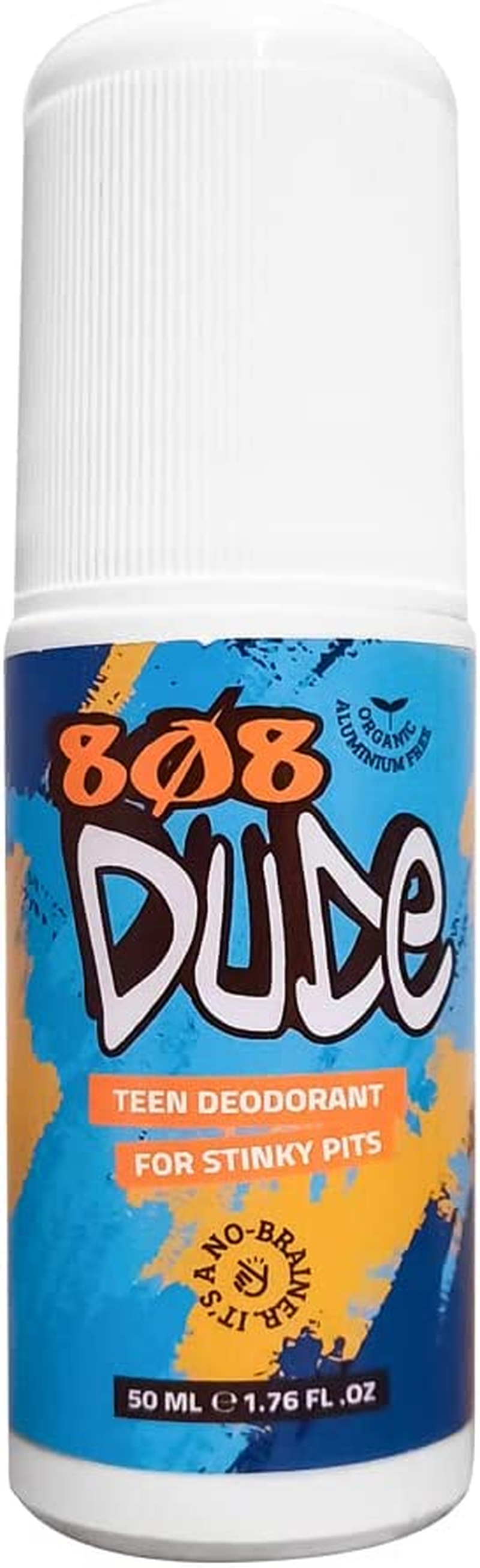 808Dude Certified Organic Deodorant for Teen Boys. Eliminate Kids Stinky Pits. Aluminum Free. Native and All Natural Cruelty Free and Vegan Ingredients for the Ultimate Kidz Armpit Detox 50Ml image number 3