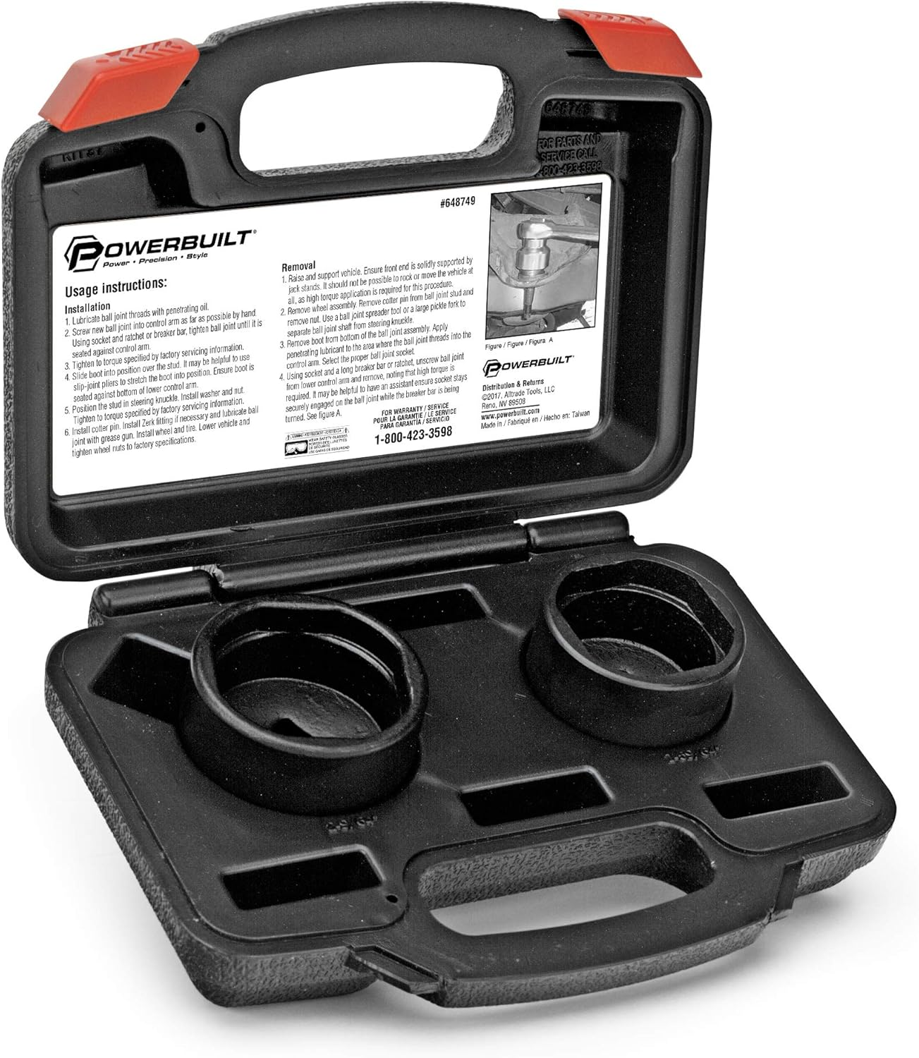 Alltrade 648749 Kit 32 Specialty Ball Joint Socket Tool Set