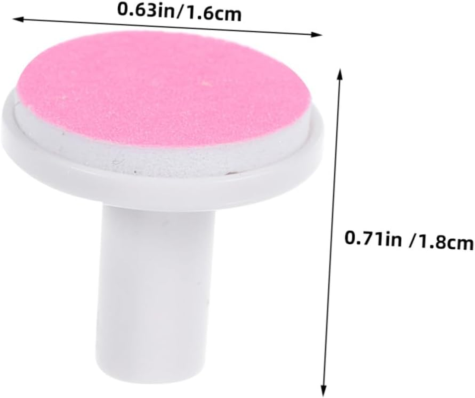 HEALEEP 12Pcs Electric Nail Grinder Adults Nail Buffer Replacement Pads Grinding Heads for Manicure Polish Discs Pads - Pink image number 6
