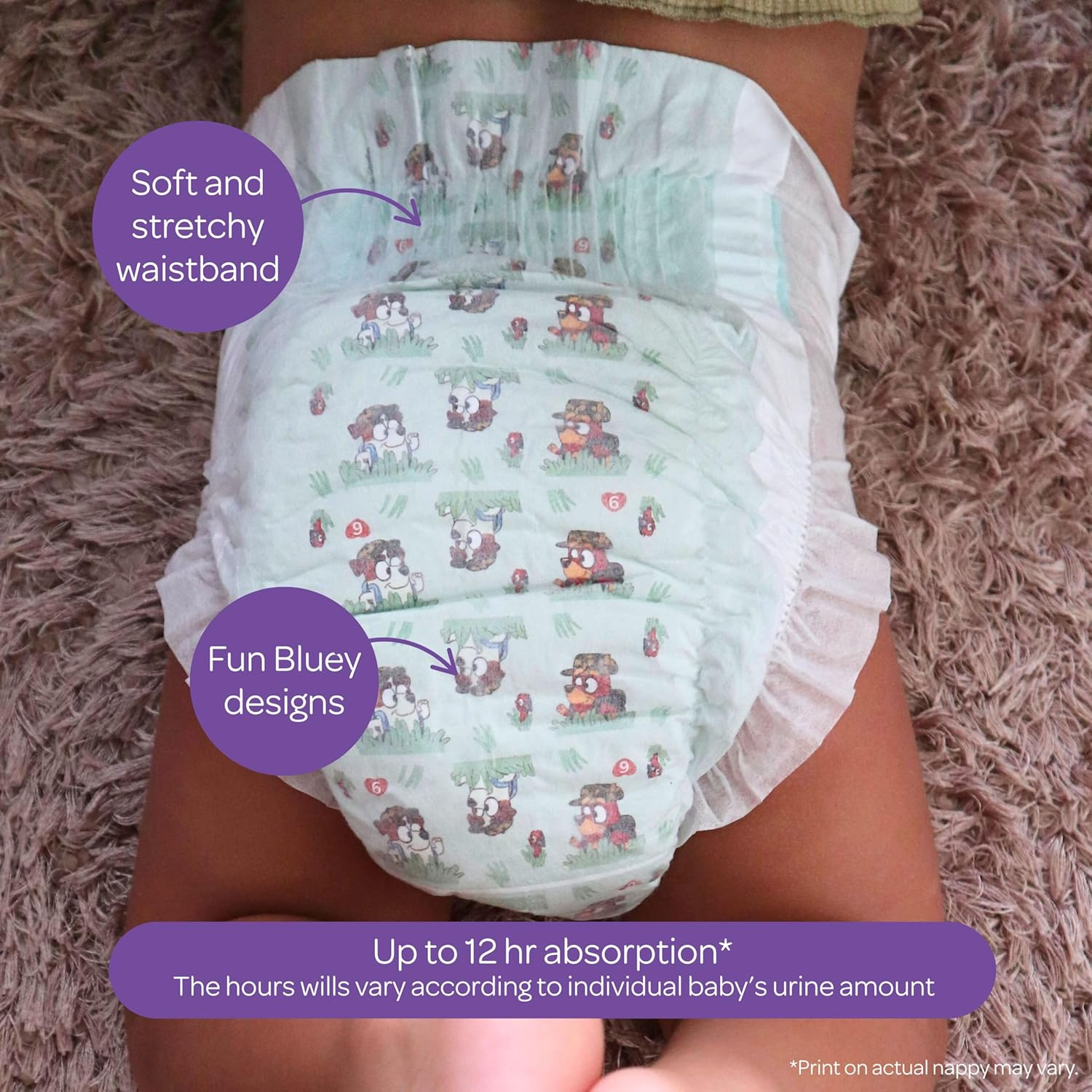 Babylove Cosifit Nappies Size 6 (15-25Kg), 144 Pieces (3 X 48 Pack)