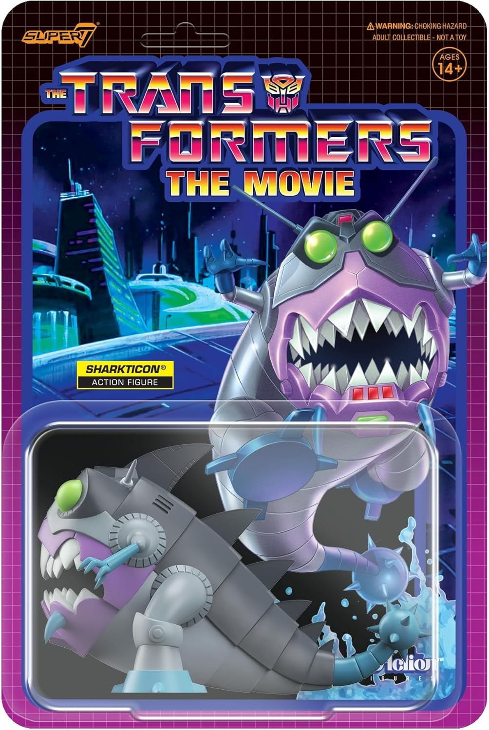 Super7 Transformers Sharkticon - 3.75 in Scale Reaction Figure image number 2