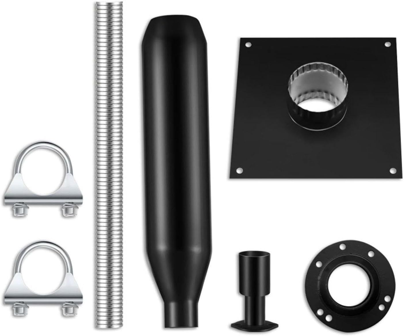 STARTIST Generator Exhaust Extension Kit Stainless Steel Easy Installation Replace Safely Vent Exhaust Wear Resistant Sturdy Practical image number 3